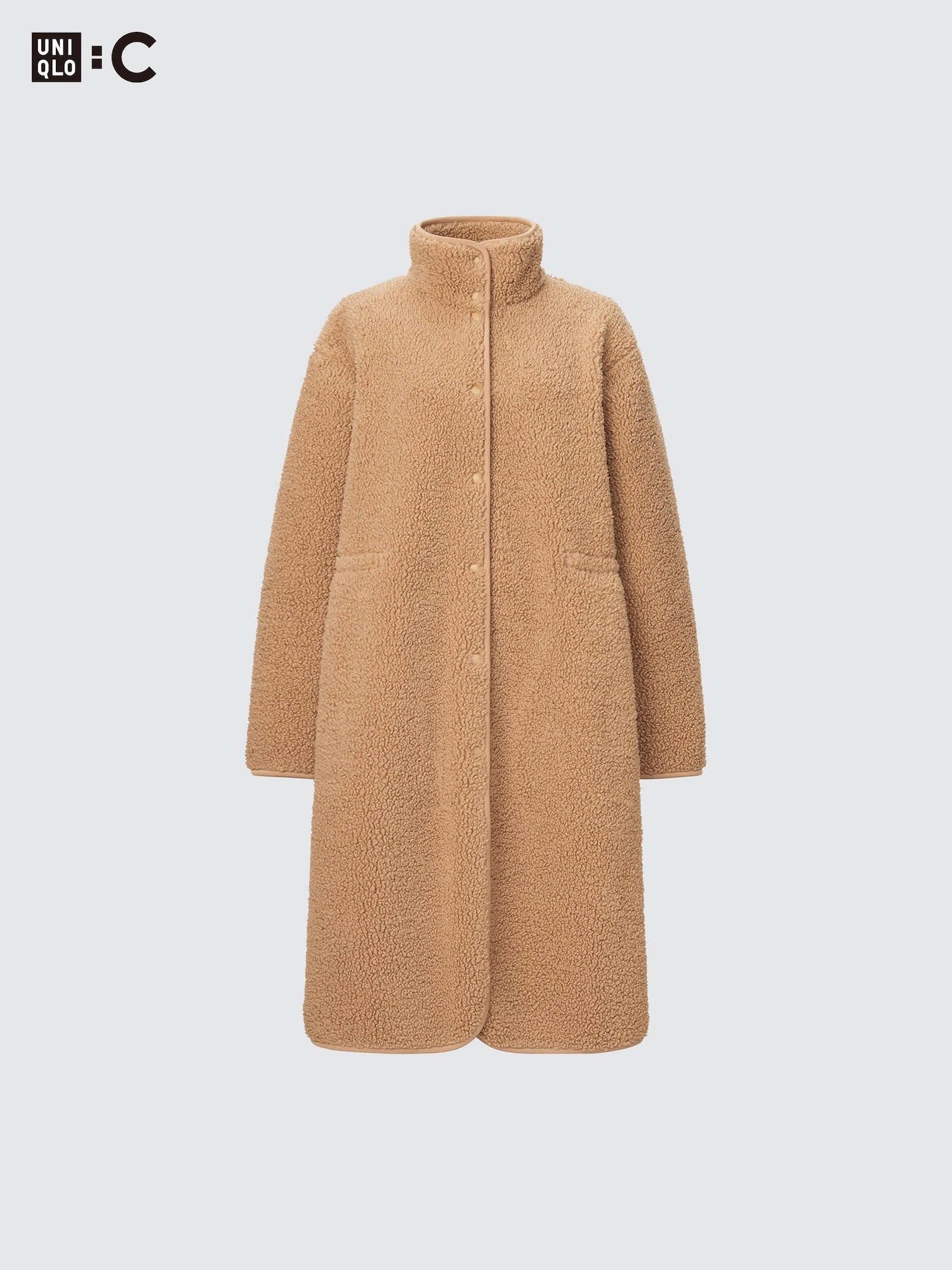 Pile Lined Fleece Stand Collar Coat UNIQLO US