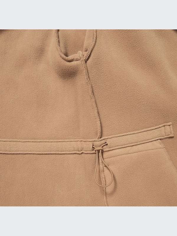Pile Lined Fleece Stand Collar Coat