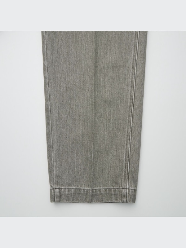 Denim Straight Pants