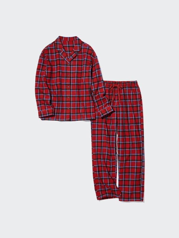Flannel Long Sleeved Pyjamas