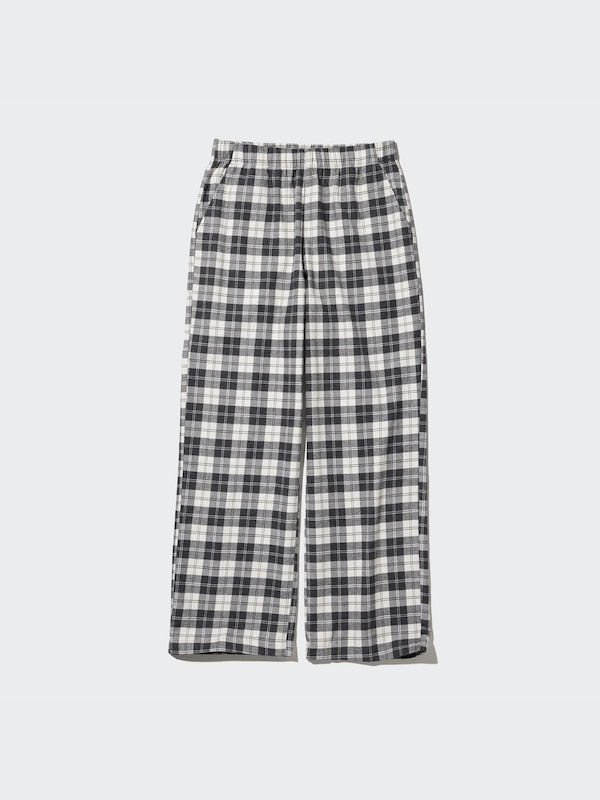 Flannel Checked Pants