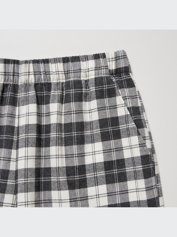 Flannel Checked Pants