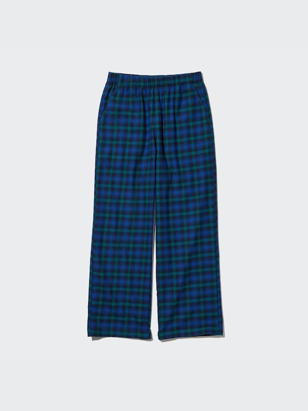 Flannel Checked Pants