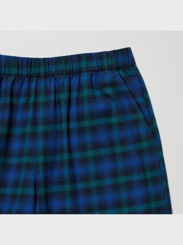 Flannel Checked Pants