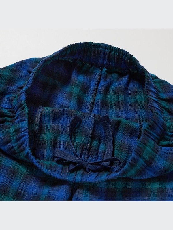 Flannel Checked Pants