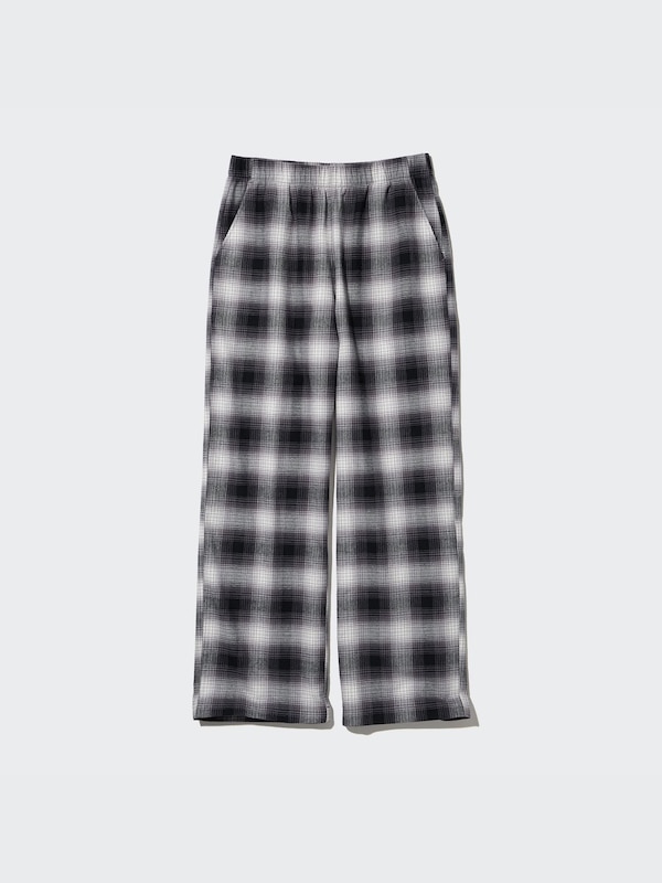 Flannel Checked Pants