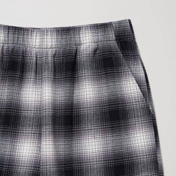 Flannel Checked Pants UNIQLO US