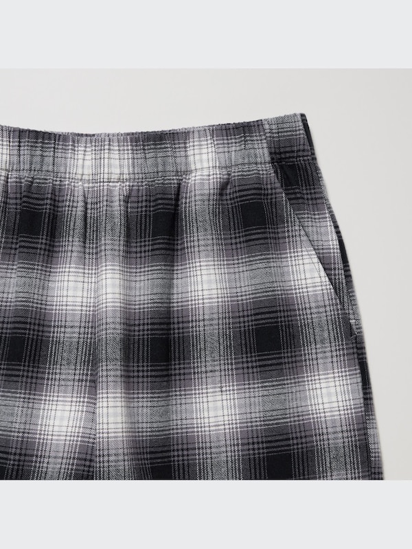 Flannel Checked Pants