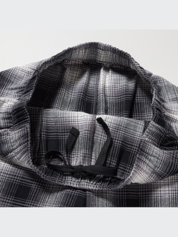 Flannel Checked Pants