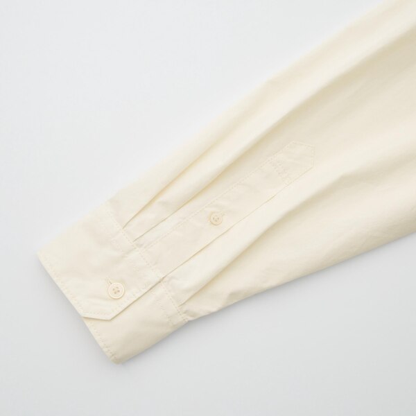 Broadcloth Oversized Long-Sleeve Shirt | UNIQLO US