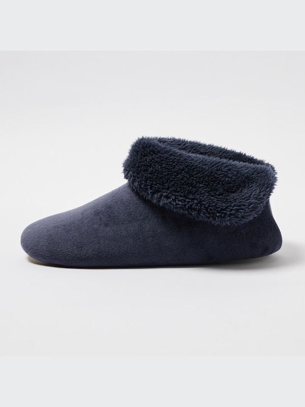 W's fleece room shoes (velour boots)