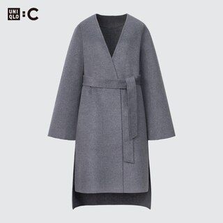 Double Face Wrap Coat