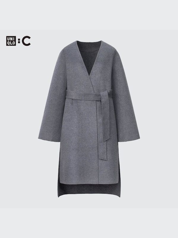 Double Face Wrap Coat