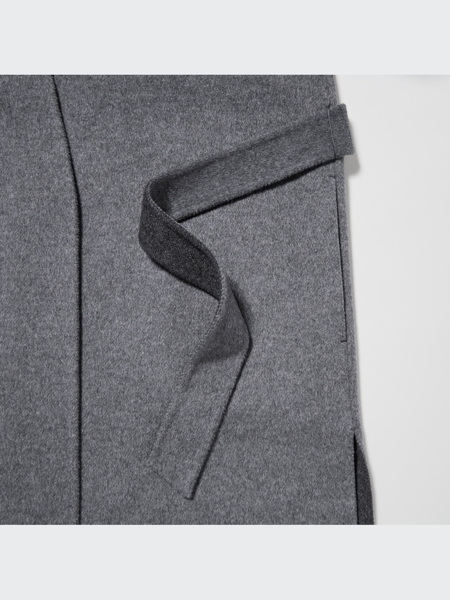 ジャケット・アウター doubleface muffler coat Double Face Wrap Coat | UNIQLO US
