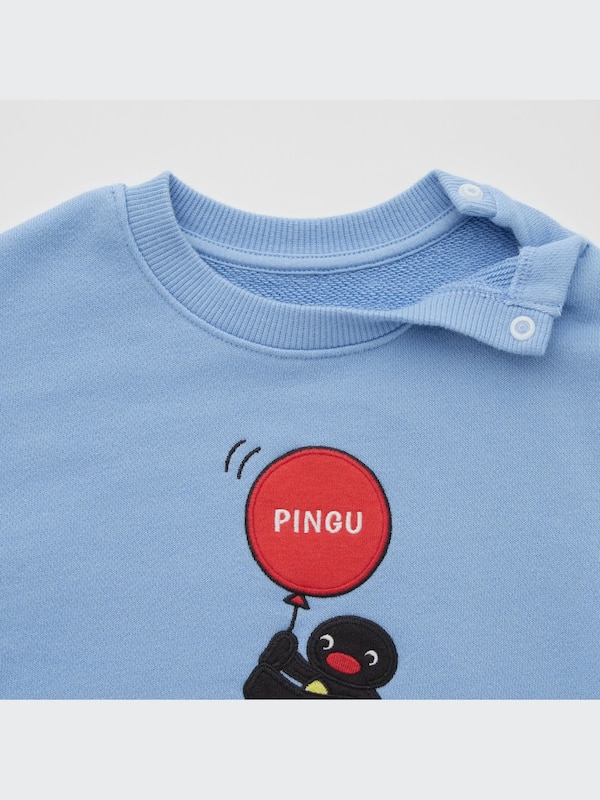 Clay Animation Graphic Sweatshirt (Pingu)