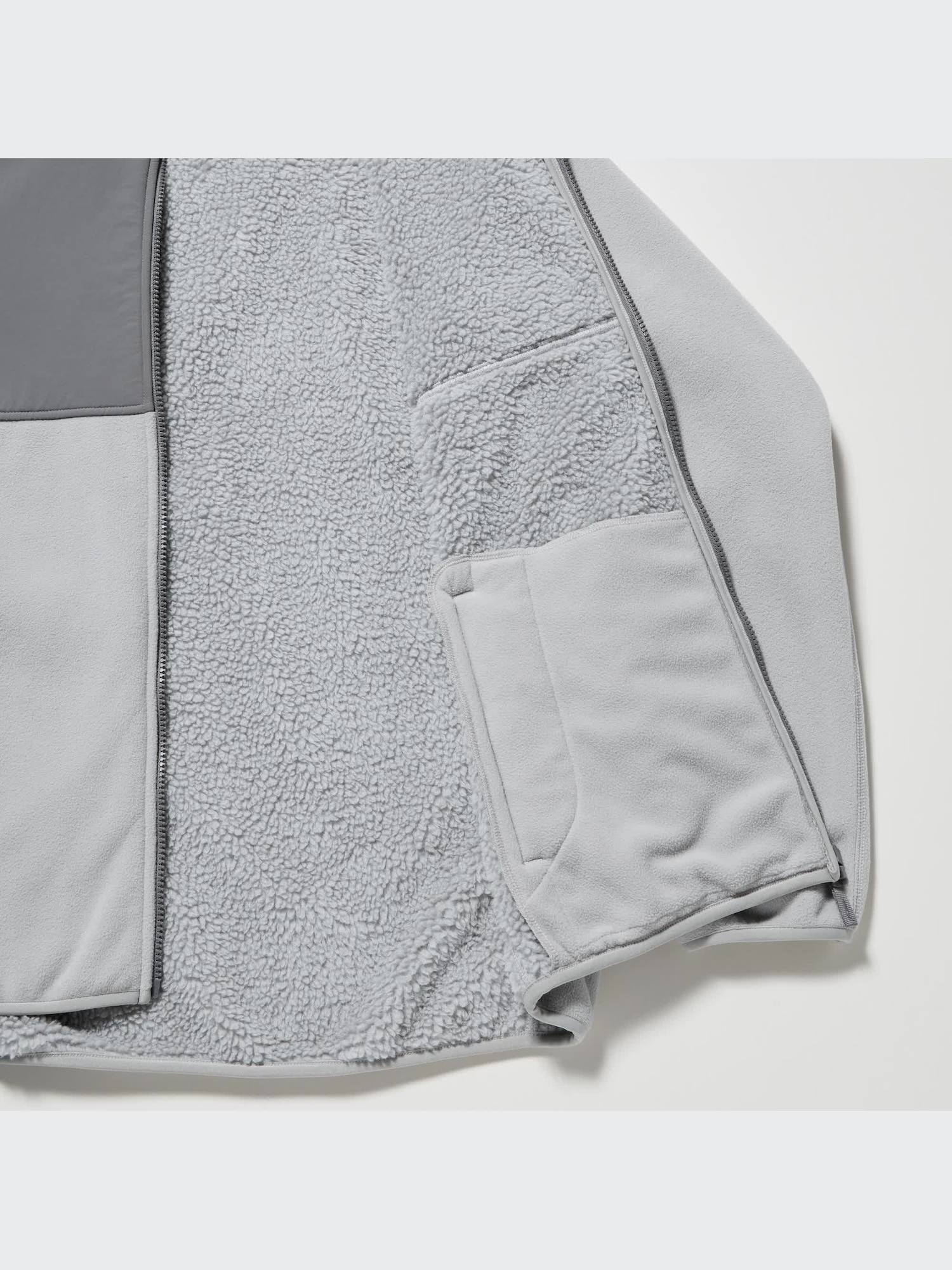 Men's Windproof Outer Fleece Full-Zip Hoodie (Color Block) | UNIQLO US Men's Windproof Outer Fleece Full-Zip Hoodie (Color Block) | UNIQLO US