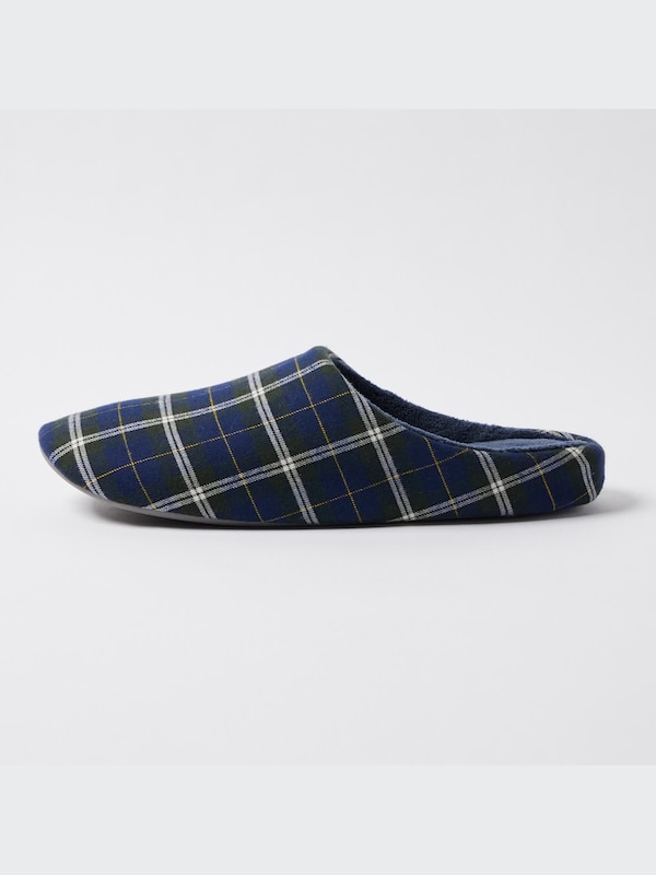 Flannel Slippers (Rubber Sole)