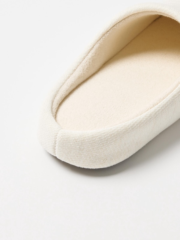 Sweat jersey room shoes(rubber sole)