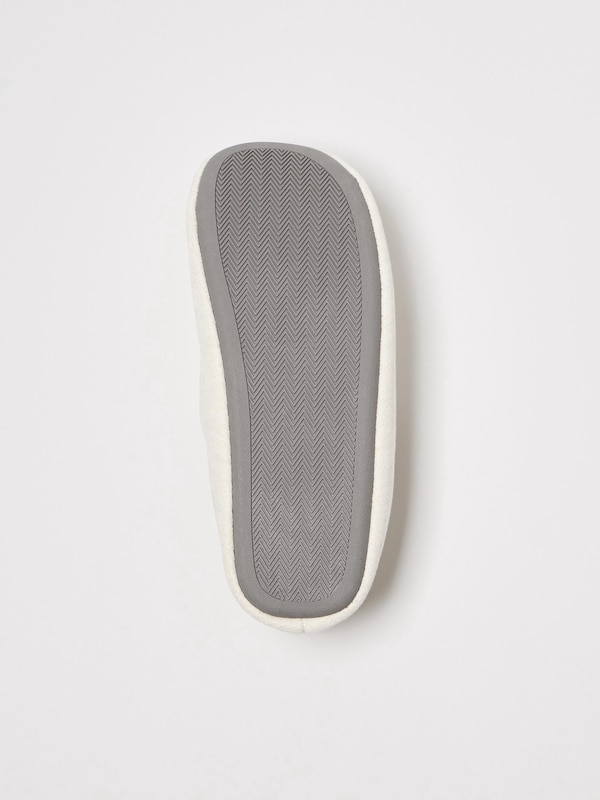 Sweat jersey room shoes(rubber sole)