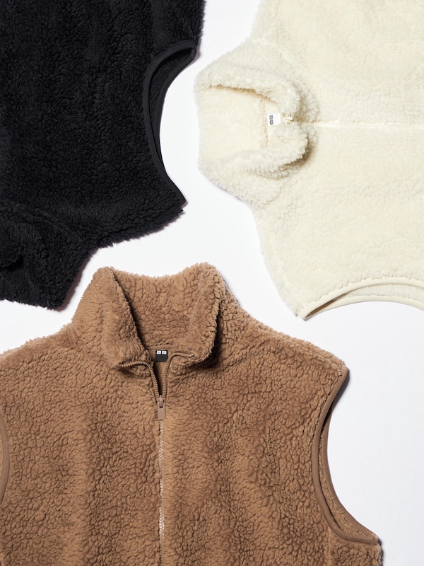 Light Pile-Lined Fleece Vest