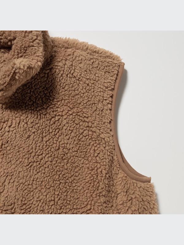 Light Pile-Lined Fleece Vest