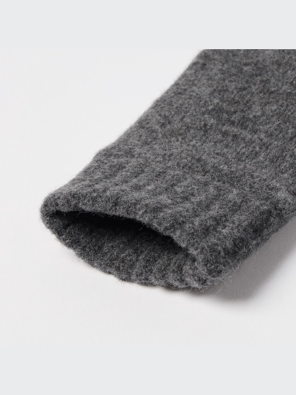 HEATTECH Lined Souffle Yarn Mittens