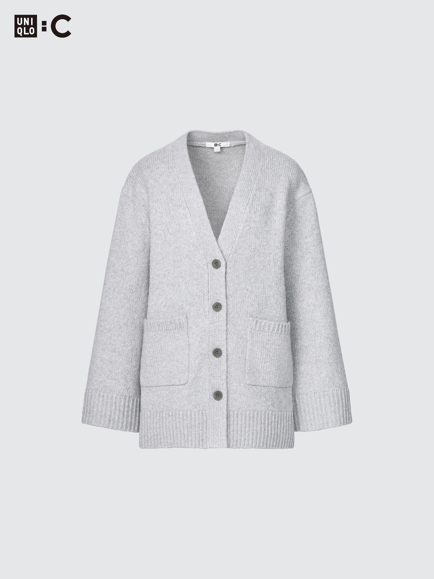 Women s Soft Knit Flared V Neck Cardigan UNIQLO UK