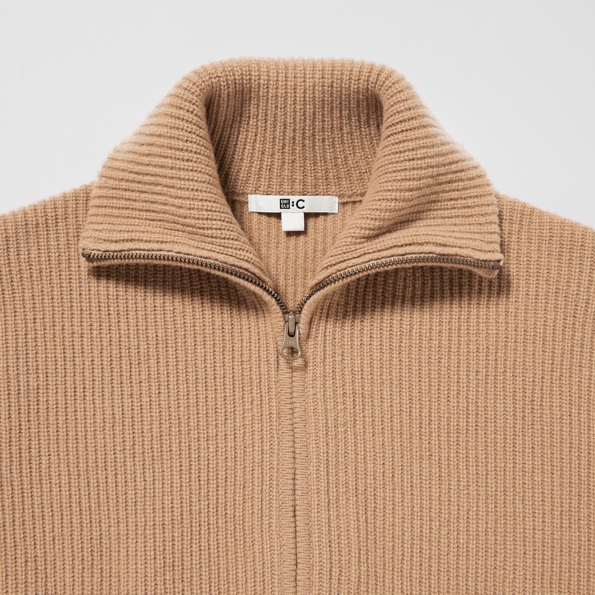 Half clearance zipped sweater