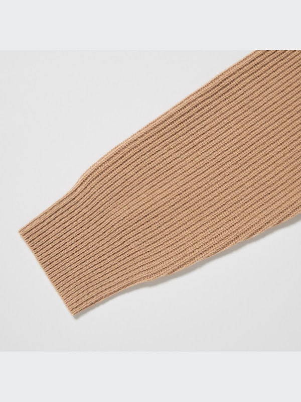 PREMIUM LAMBSWOOL LONG SLEEVE HALF-ZIP SWEATER