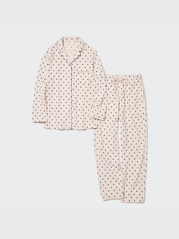 AIRISM COTTON PAJAMAS (LONG SLEEVE)