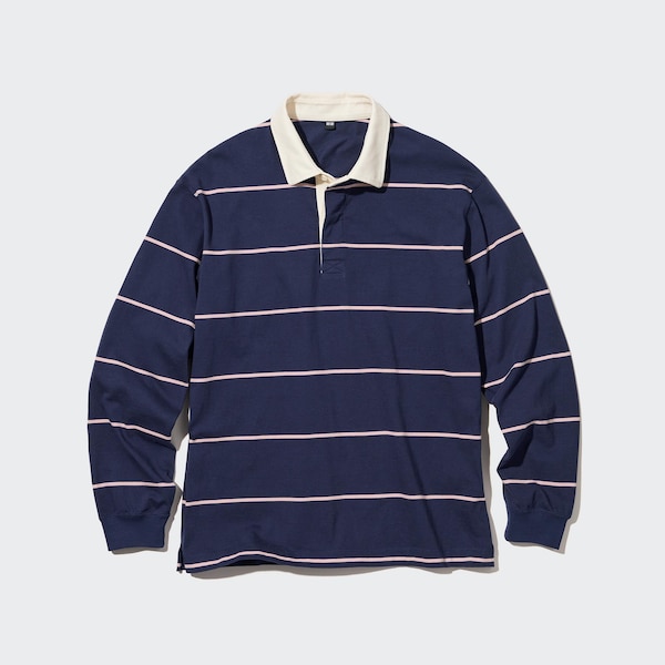 Rugger Long-Sleeve Polo Shirt | UNIQLO US