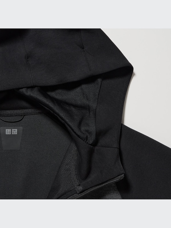 DRY Stretch Sweat Full-Zip Hoodie (Color Block)
