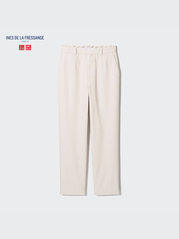Corduroy Tapered Ankle Pants
