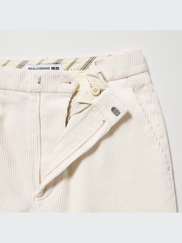 Corduroy Tapered Ankle Pants