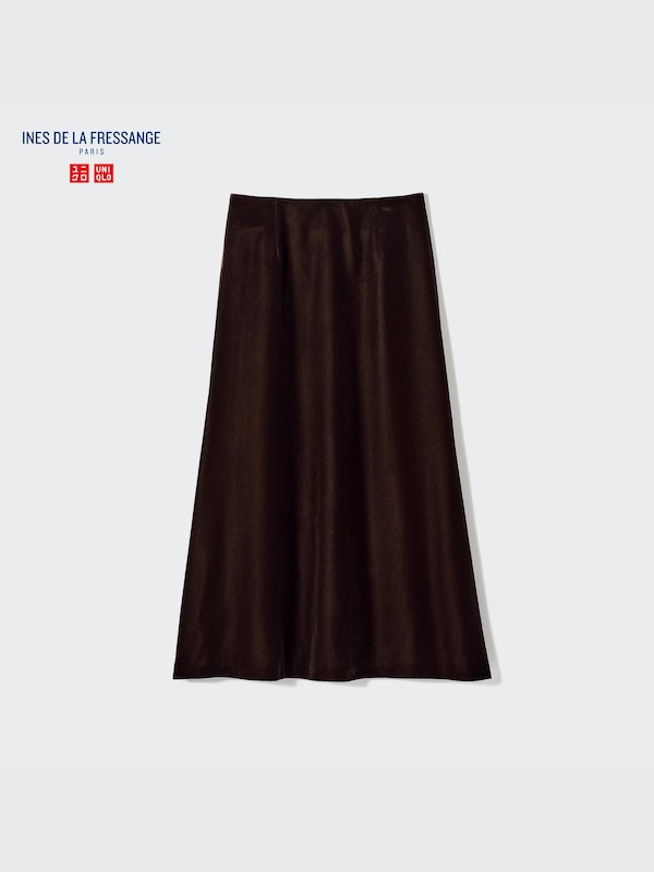 Velvet Narrow Skirt