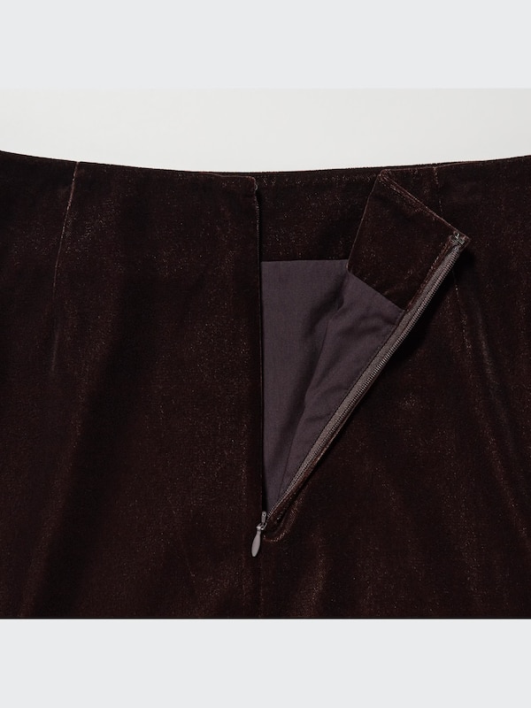 Velvet Narrow Skirt