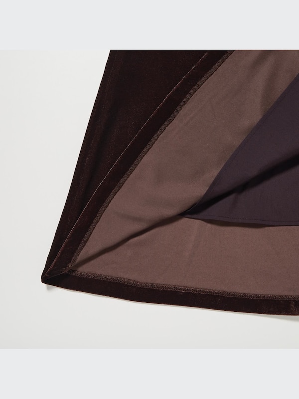Velvet Narrow Skirt