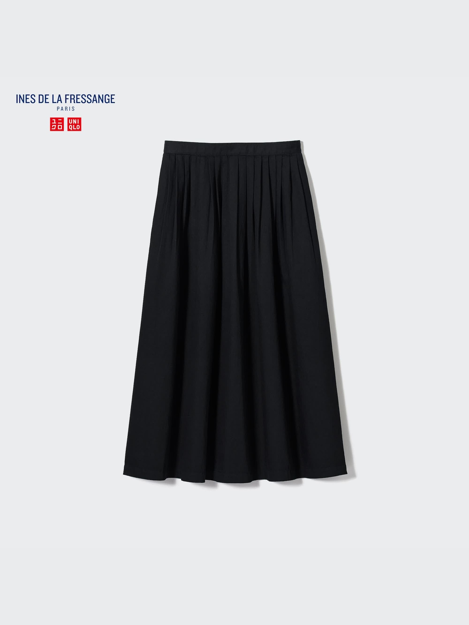 WOMEN'S INES DE LA FRESSANGE DENIM GATHER SKIRT | UNIQLO CA