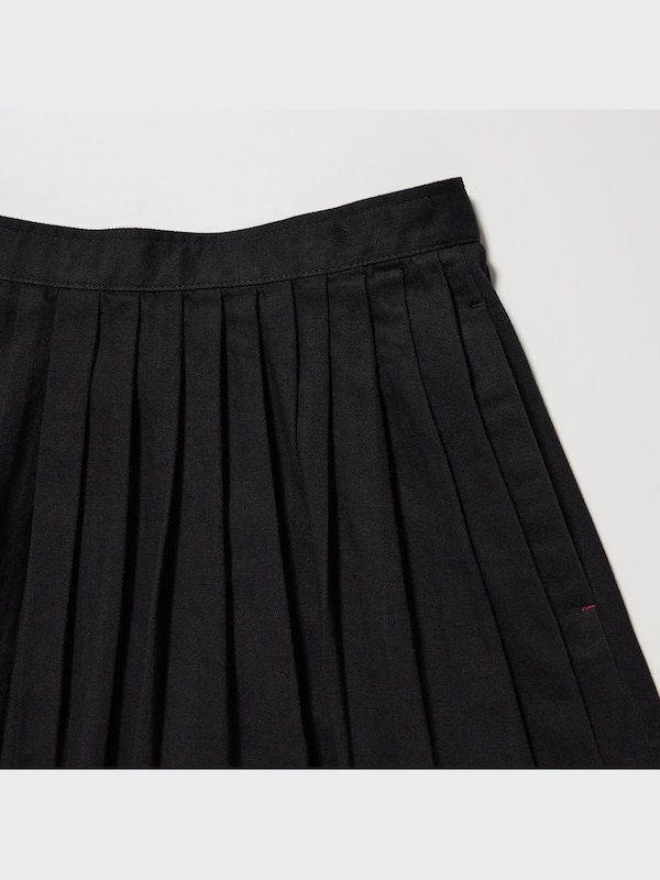 Denim Gather Skirt