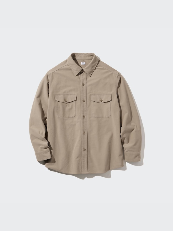 Jersey Utility Overshirt