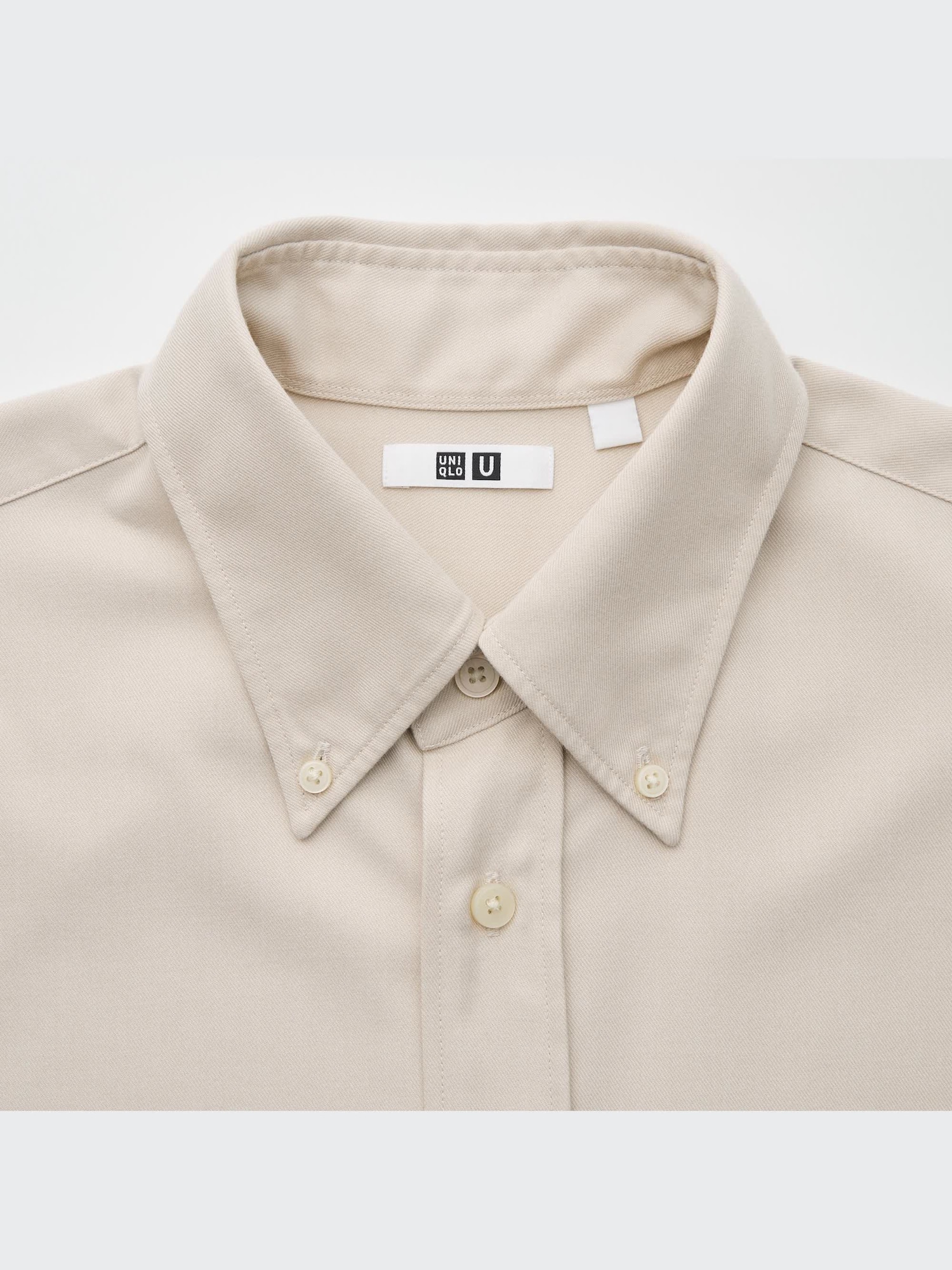 Men's Twill Oversized Shirt | UNIQLO UK