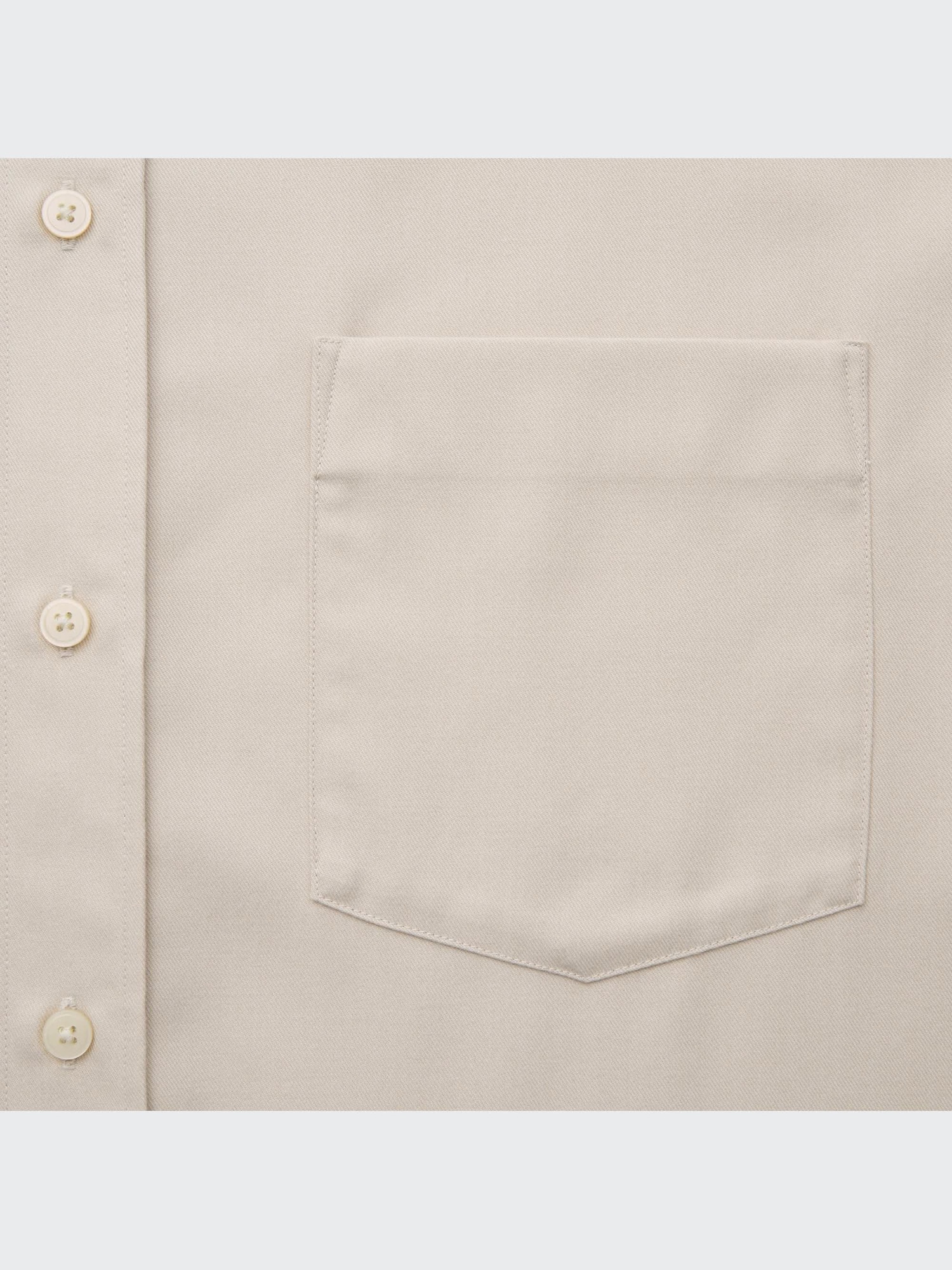 Men's Twill Oversized Shirt | UNIQLO UK