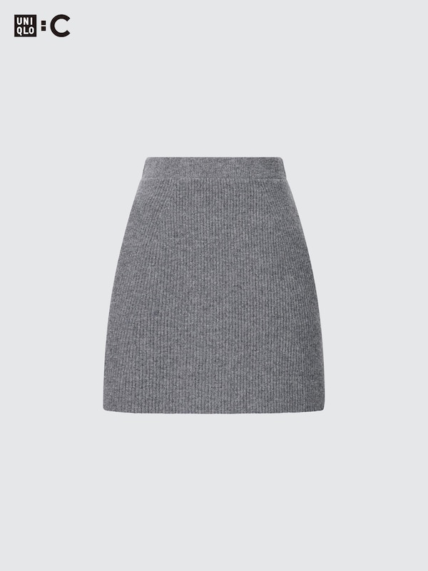 Premium Lambswool Mini Skirt