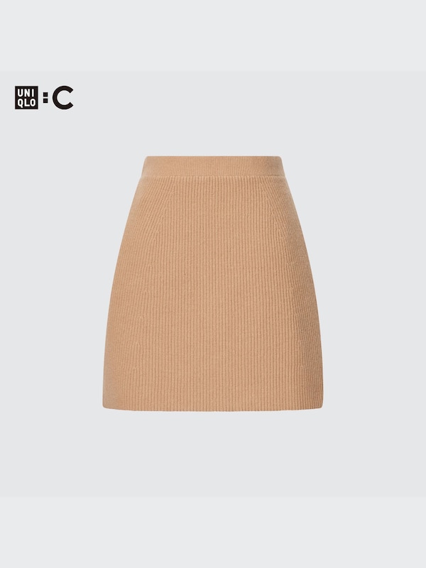 Premium Lambswool Mini Skirt