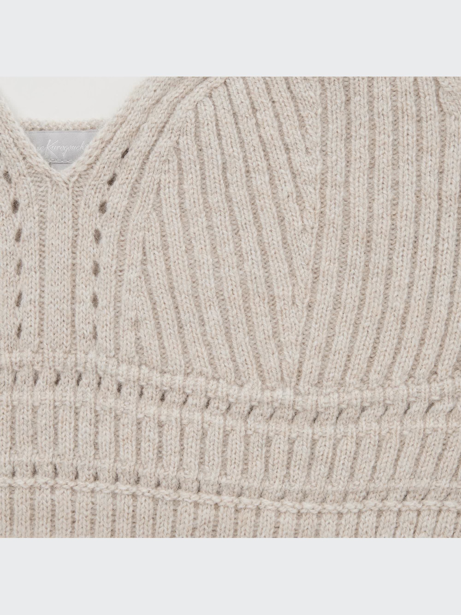 3D Knit Ribbed Bra - thumbnail 5