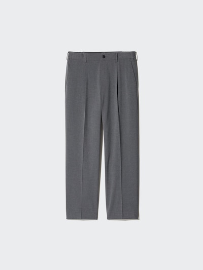 Wide-Fit Pleated Pants