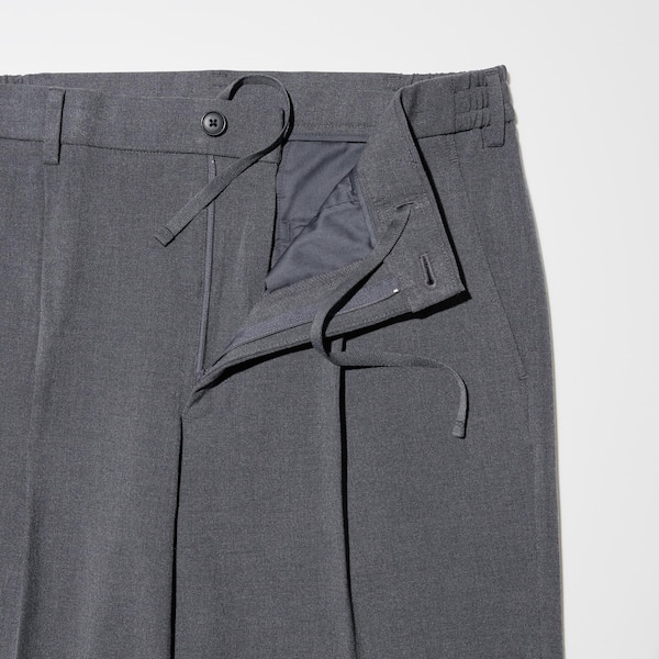 Wide-Fit Pleated Pants | UNIQLO US