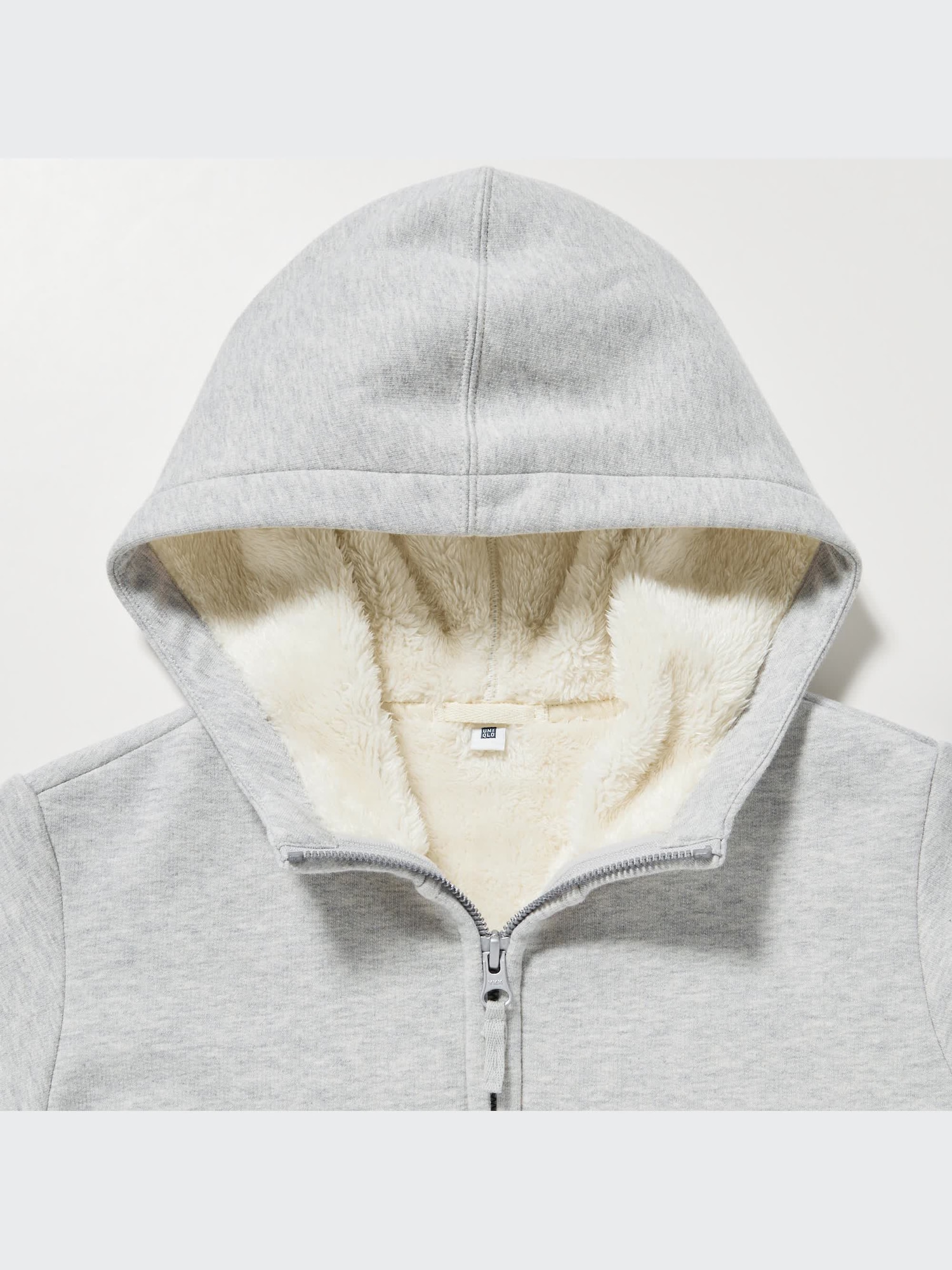 Kids Pile Lined Sweat Full Zip Hoodie UNIQLO UK