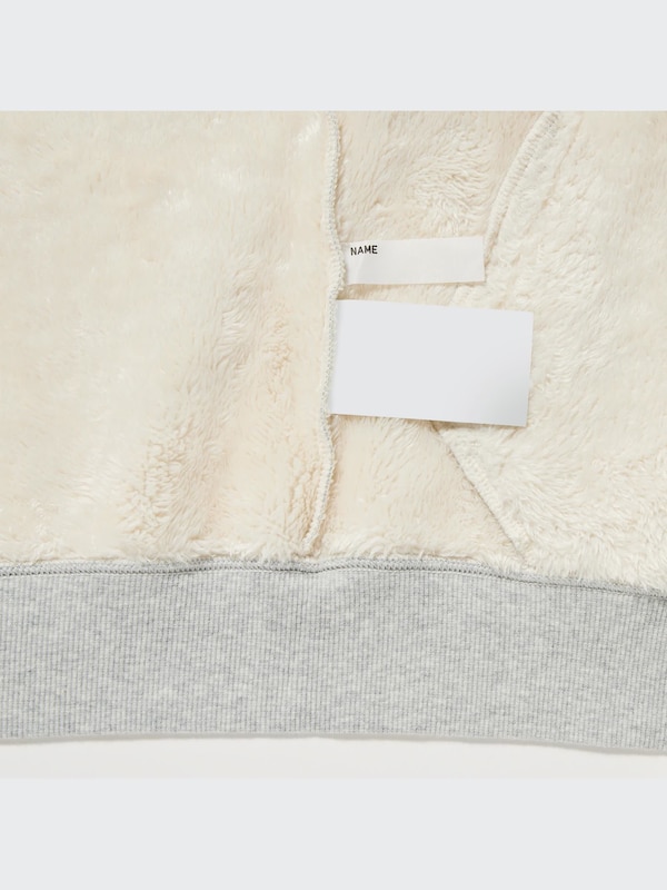 Pile-Lined Sweat Full-Zip Hoodie