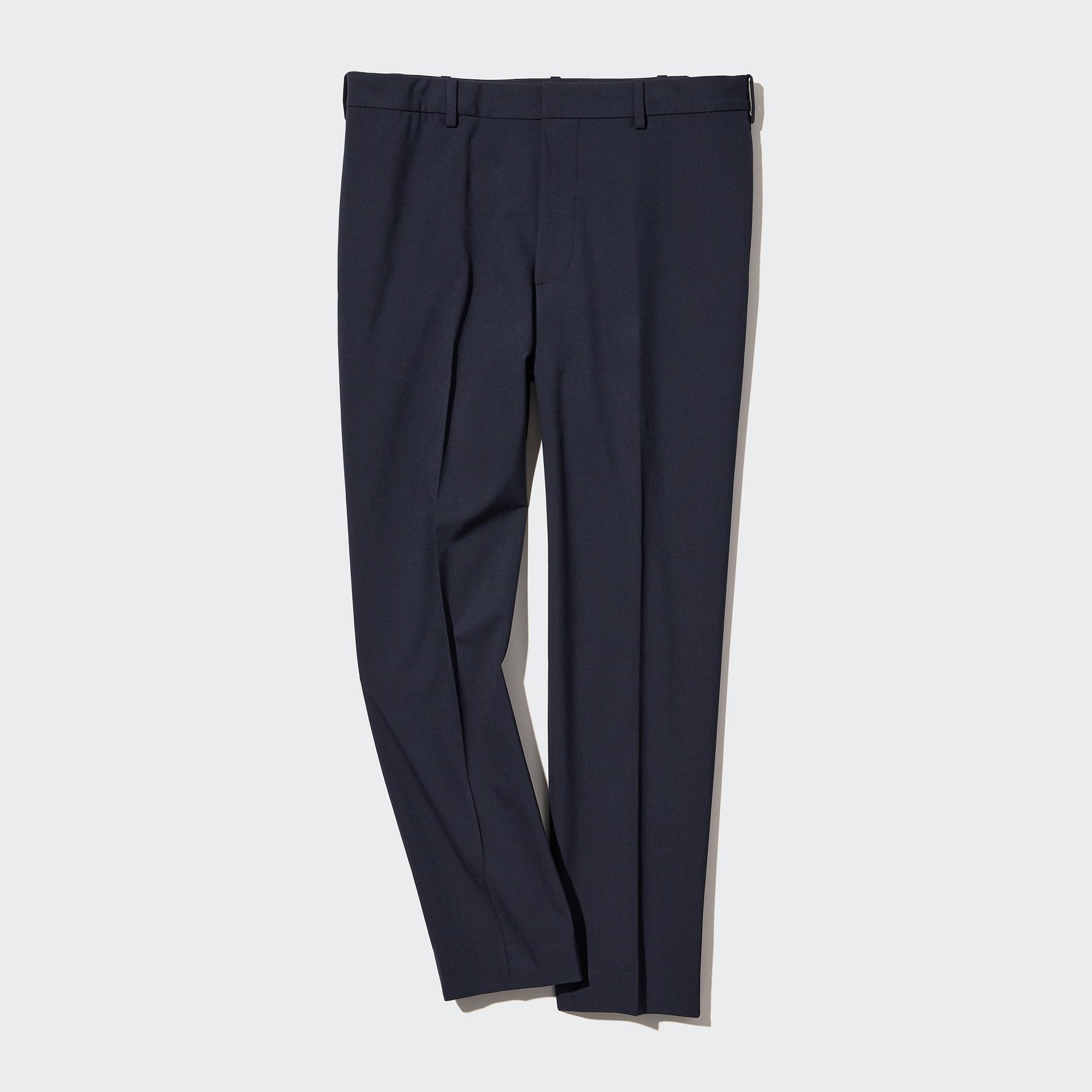Uniqlo Men's Ultra Stretch Active Jogger Pants (69 Navy-Large